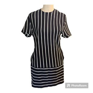 III Viviniko blue/white striped dress